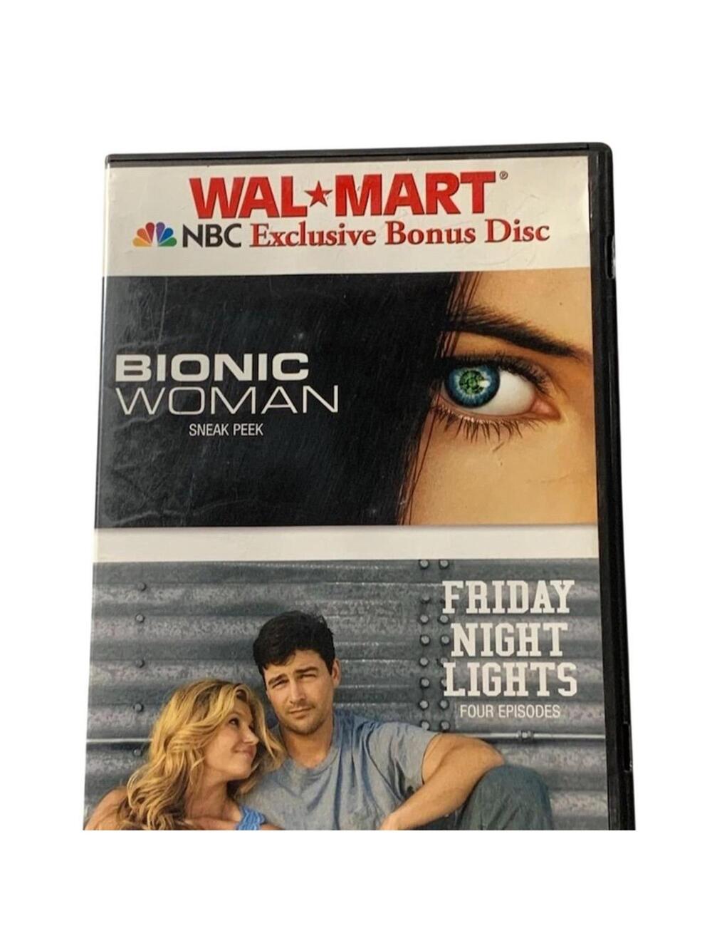Bionic Woman/Friday Night Lights NBC Exclusive Bonus Disc DVD 2007